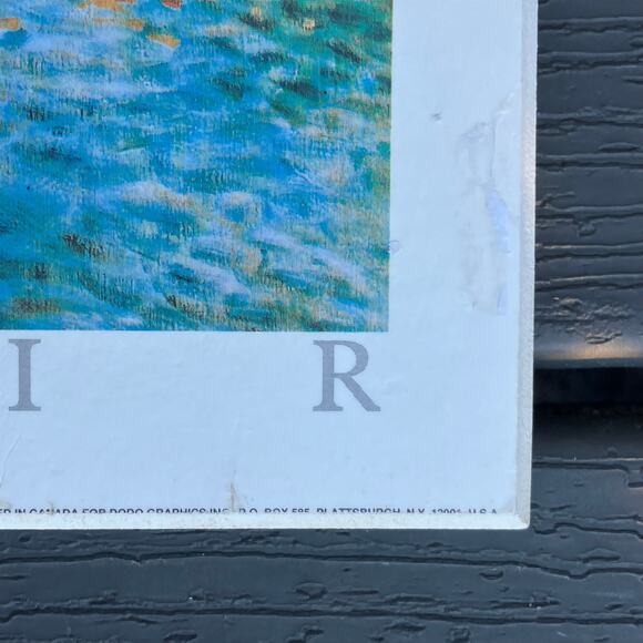 The Seine at Asnieres, The Skiff by Pierre-Auguste Renoir wooden board wall art - Picture 4 of 10